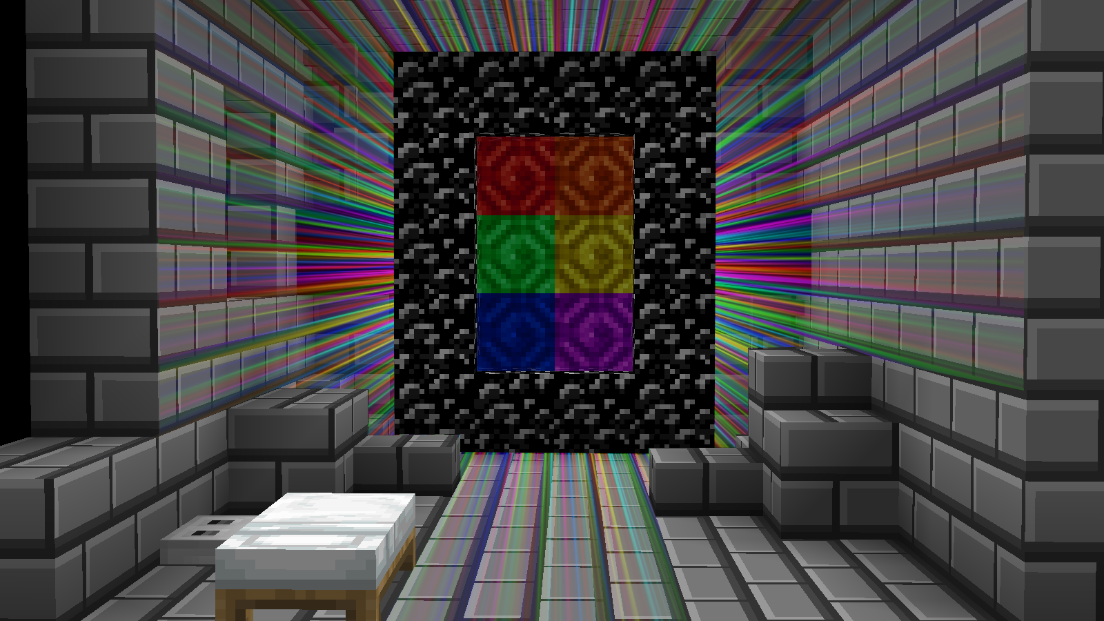 Télécharger Rainbow Escape pour Minecraft 1.16.1